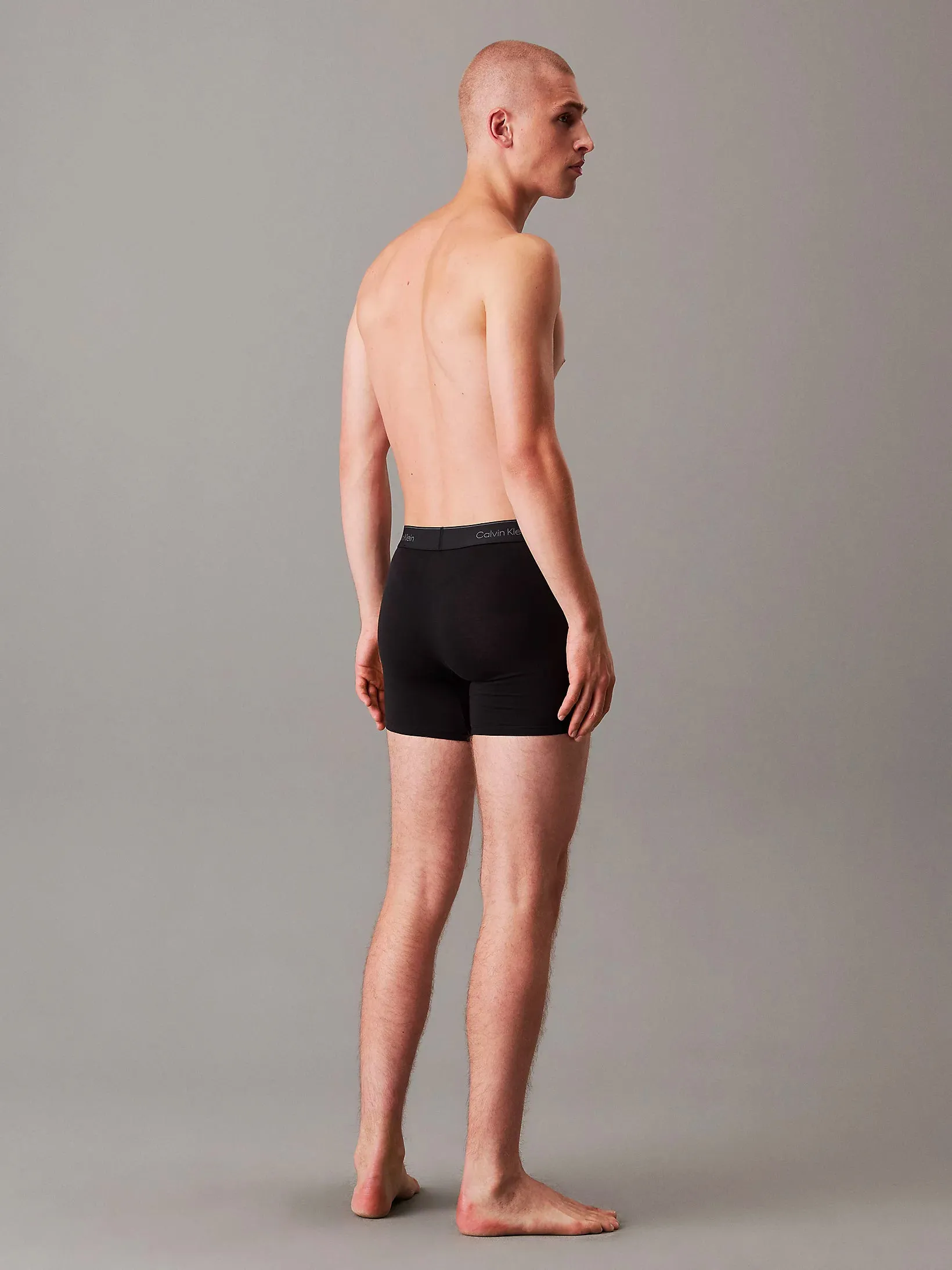 Calvin Klein Mens Boxer Brief  - Icon Cotton Stretch (3-Pack)