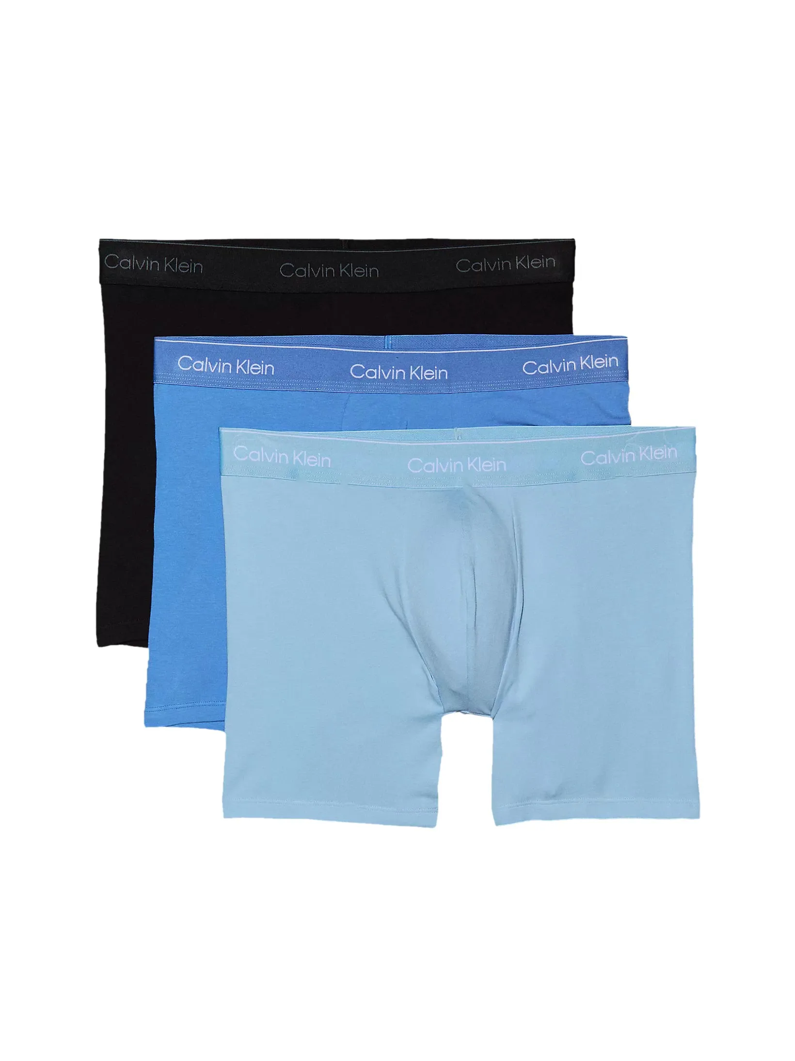 Calvin Klein Mens Boxer Brief  - Icon Cotton Stretch (3-Pack)