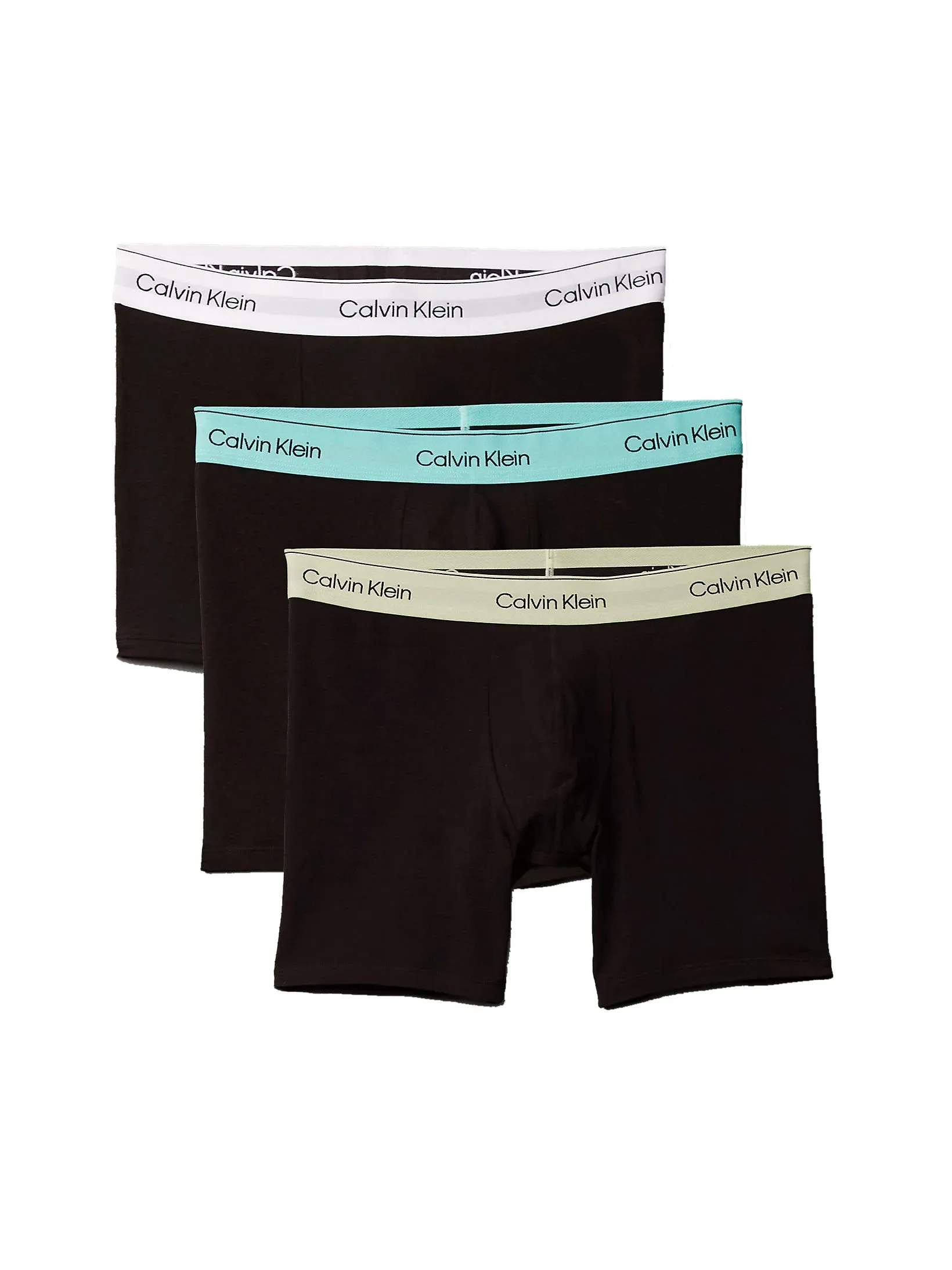 Calvin Klein Mens Boxer Brief  - Icon Cotton Stretch (3-Pack)