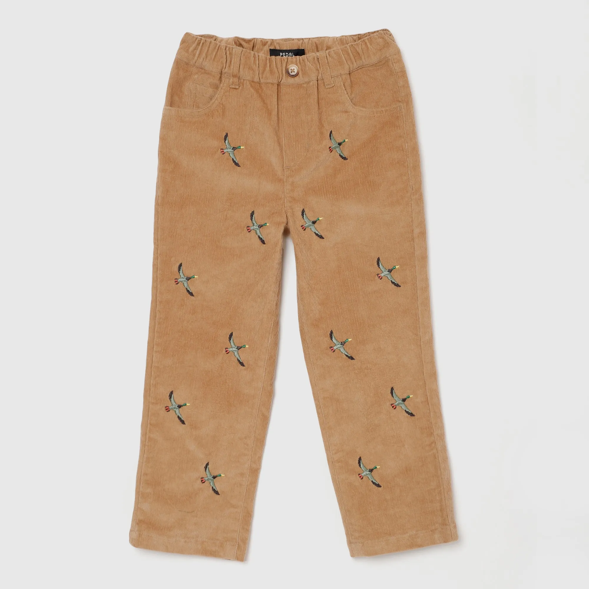 Cape Cod Duck Motif Corduroy Pants