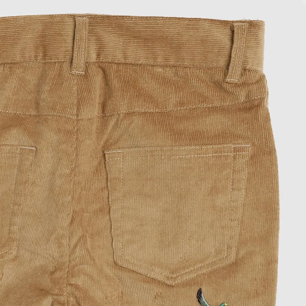 Cape Cod Duck Motif Corduroy Pants