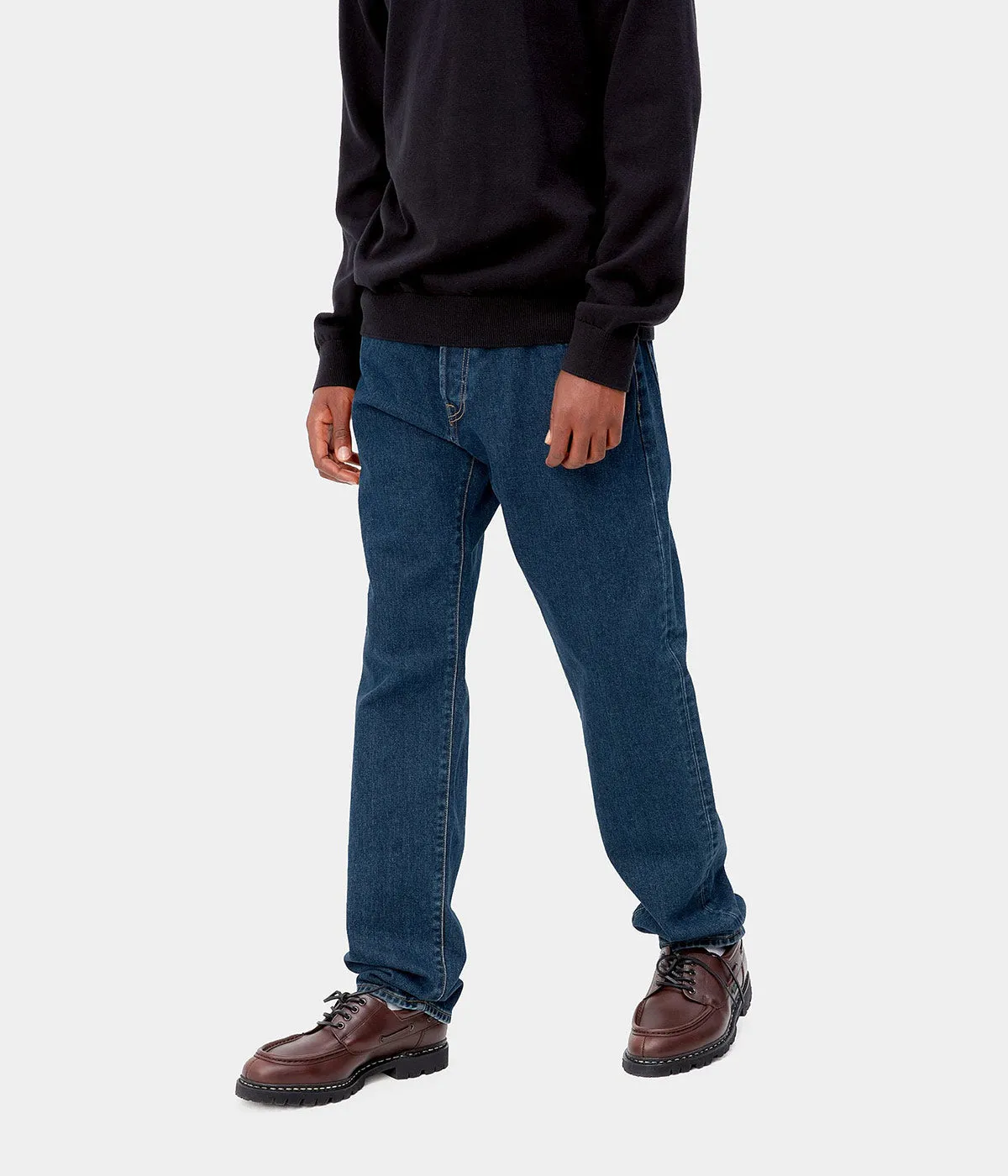 CARHARTT WIP KLONDIKE PANT I029207 BLUE STONE WASHED