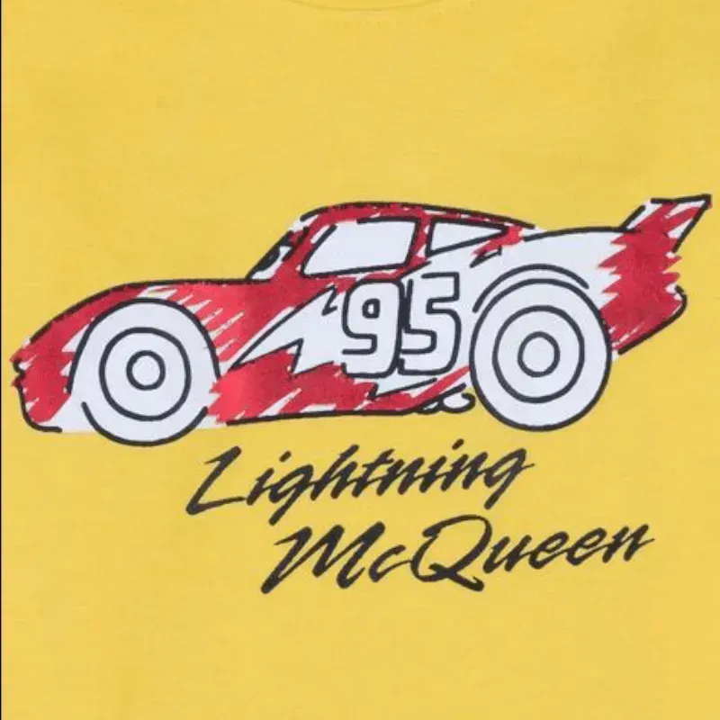 Cars Graphic Print Crew-Neck T-shirt