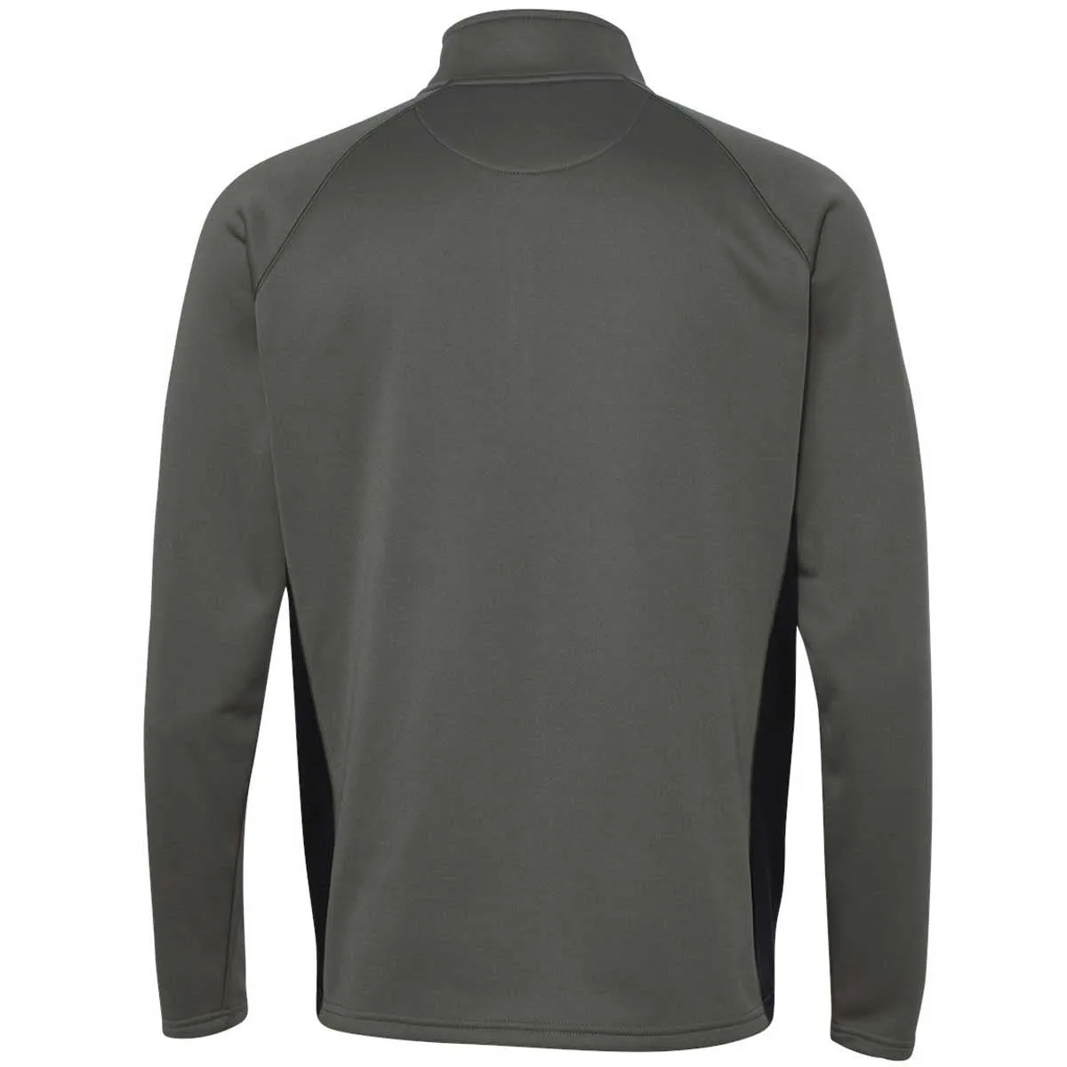Champion Men's Stone Grey/Black Performance 5.4-Ounce Colorblock Full-Zip Jacket