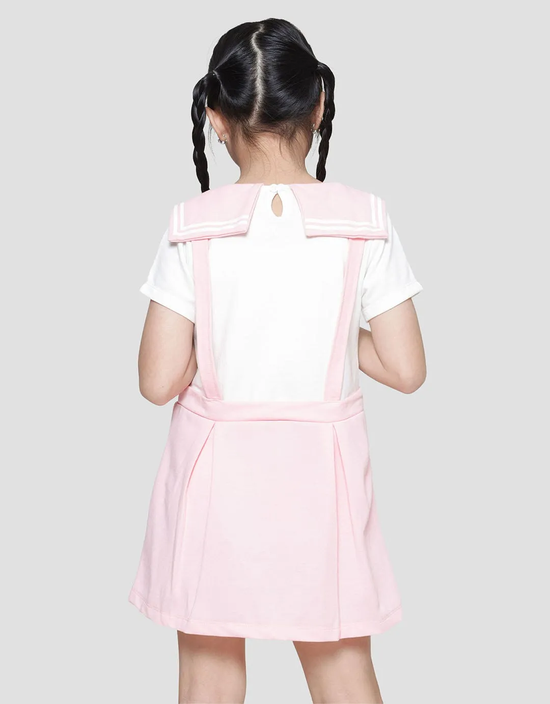 Character Melody Collar Midi Dress Anak Perempuan