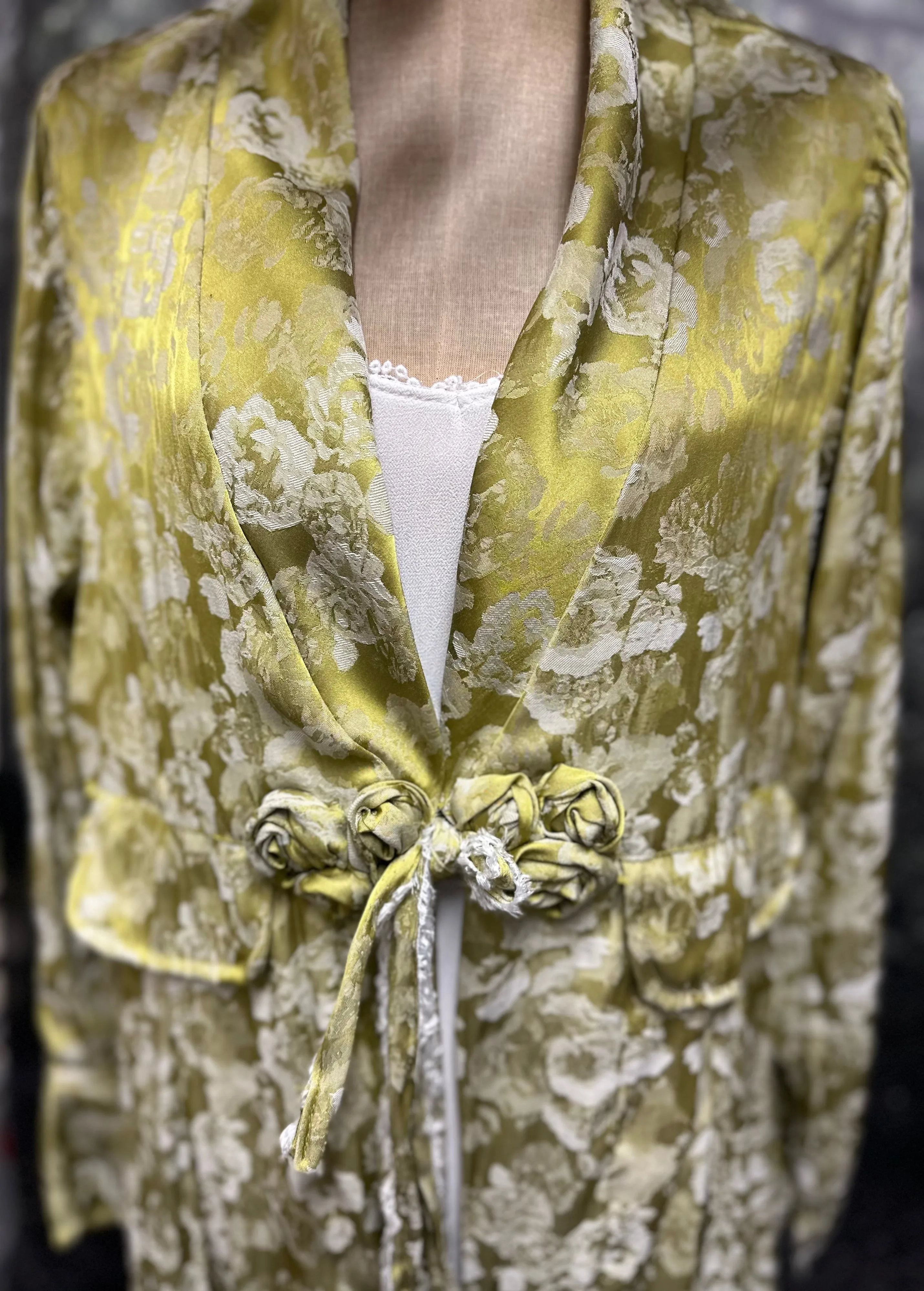 Chartreuse Vivienne Coat