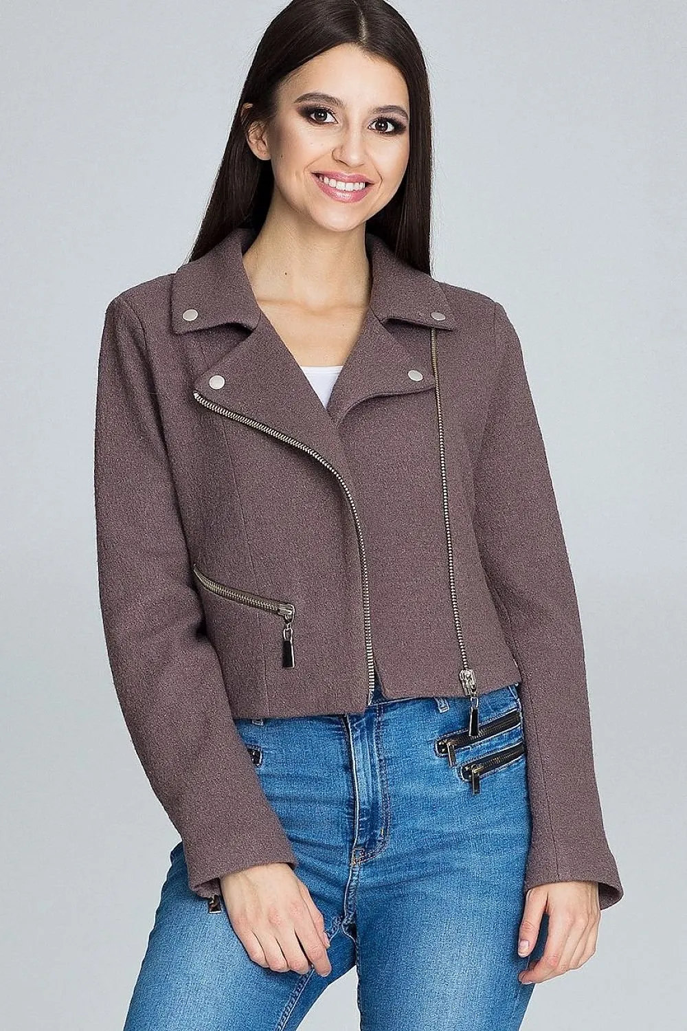 Chic Women’s Zip-Up Jacket