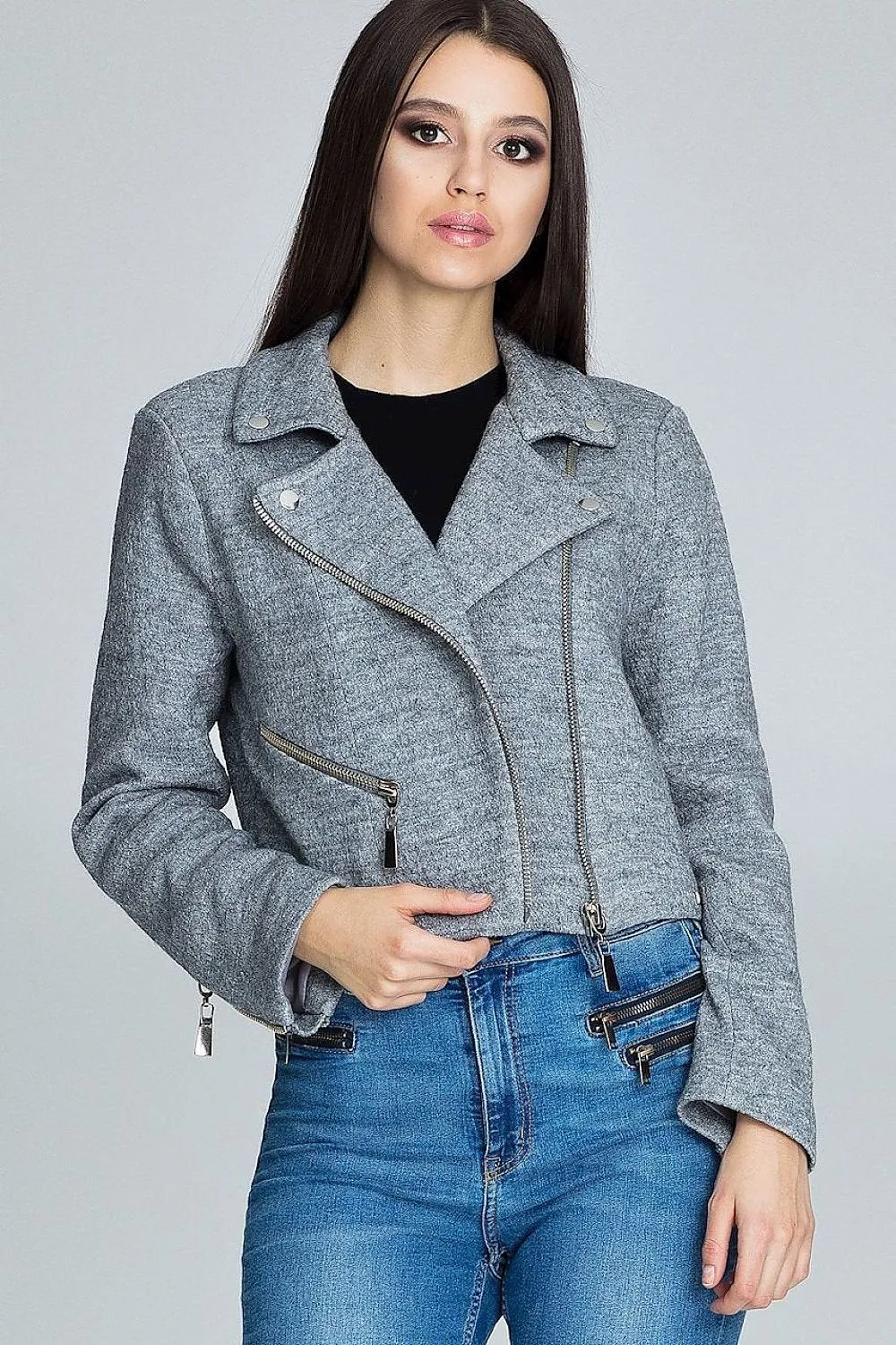 Chic Women’s Zip-Up Jacket