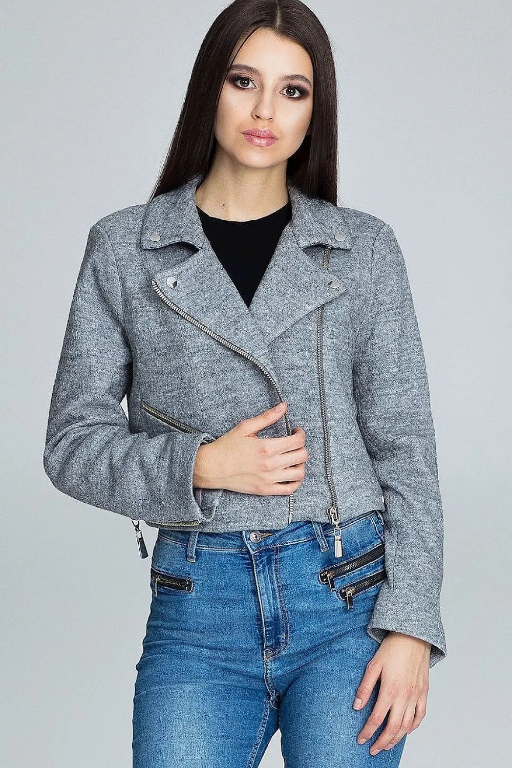 Chic Women’s Zip-Up Jacket