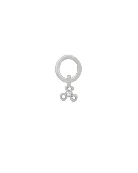 Chihiro Flower Charm - Sterling Silver