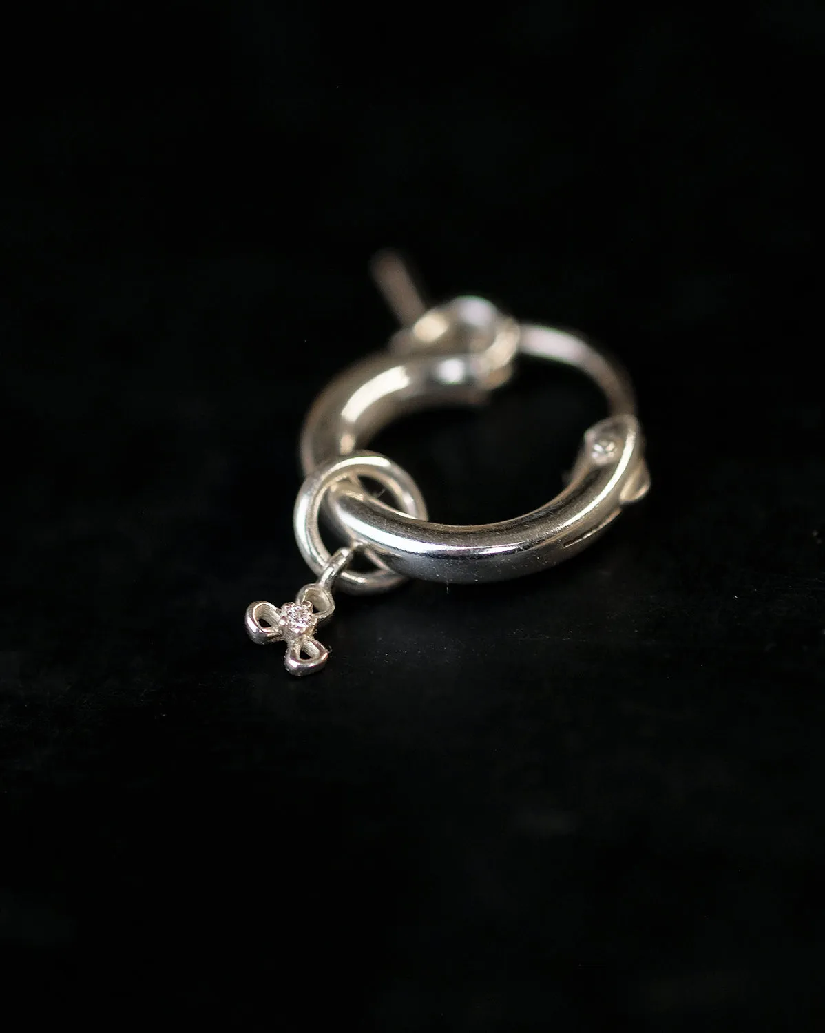 Chihiro Flower Charm - Sterling Silver