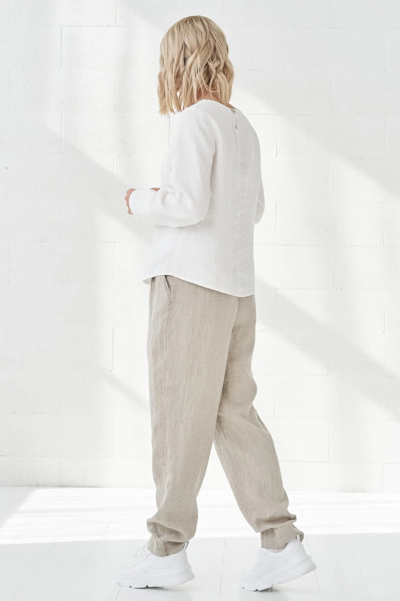 Classic linen pants Pamela