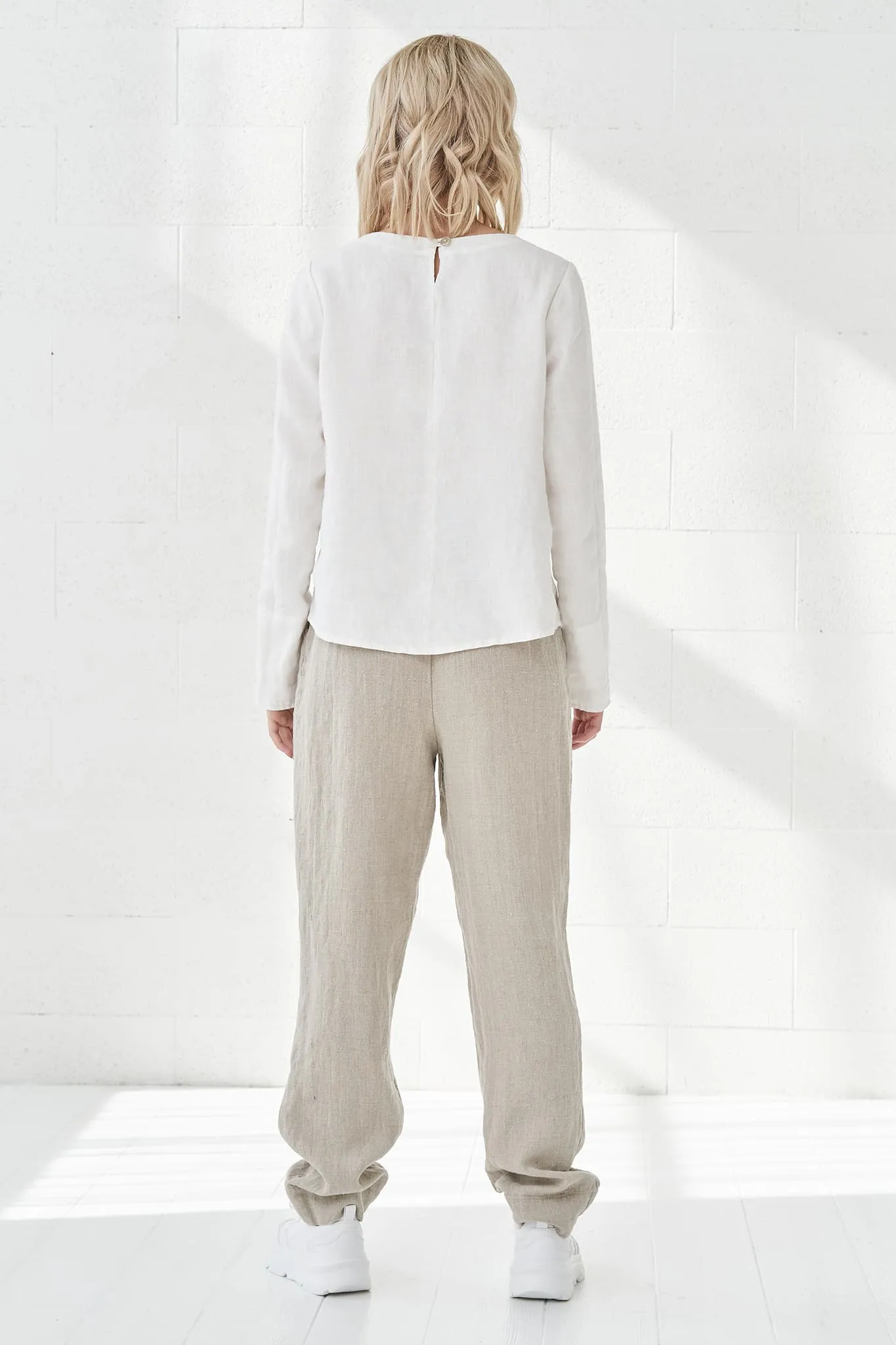 Classic linen pants Pamela