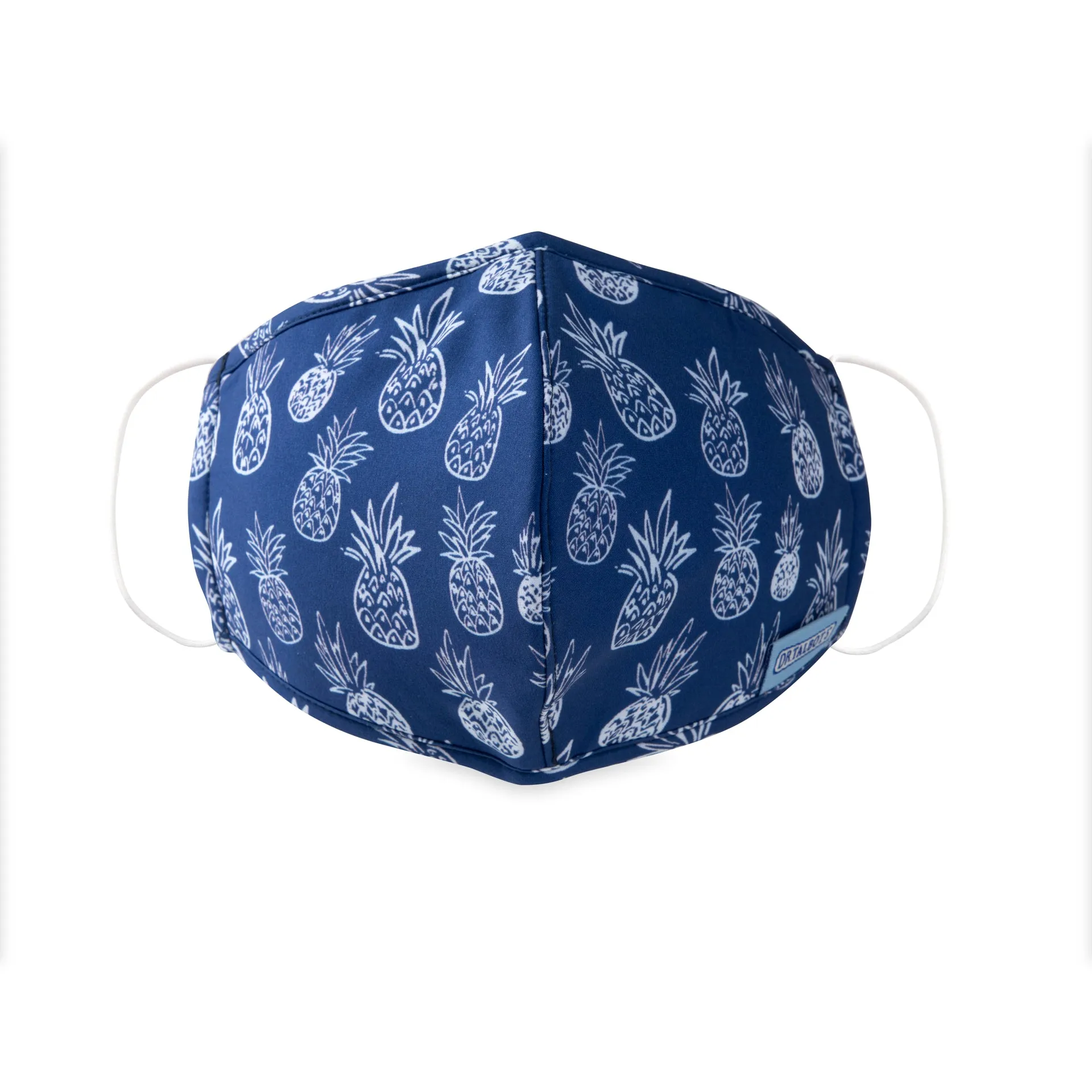 Cloth Face Mask - Age 13  - 1 pack - Pineapples