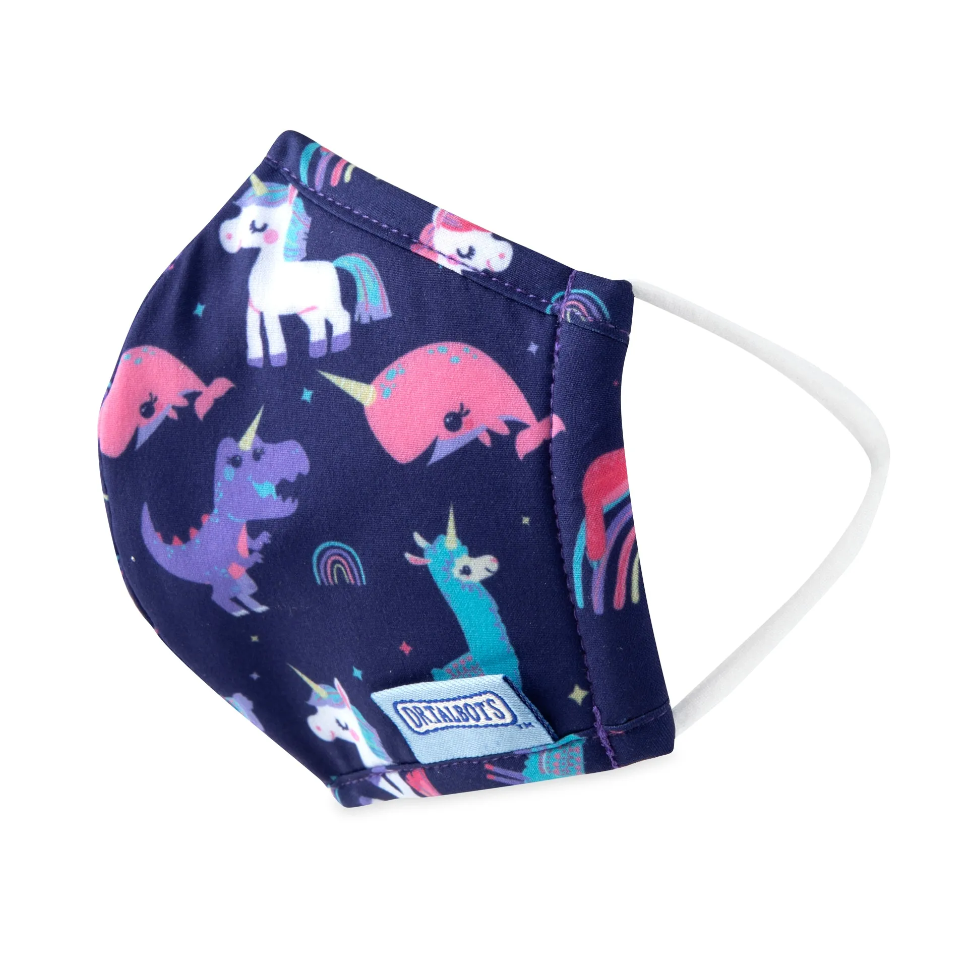 Cloth Face Mask - Ages 2-5 - 1 pack - Unicorns