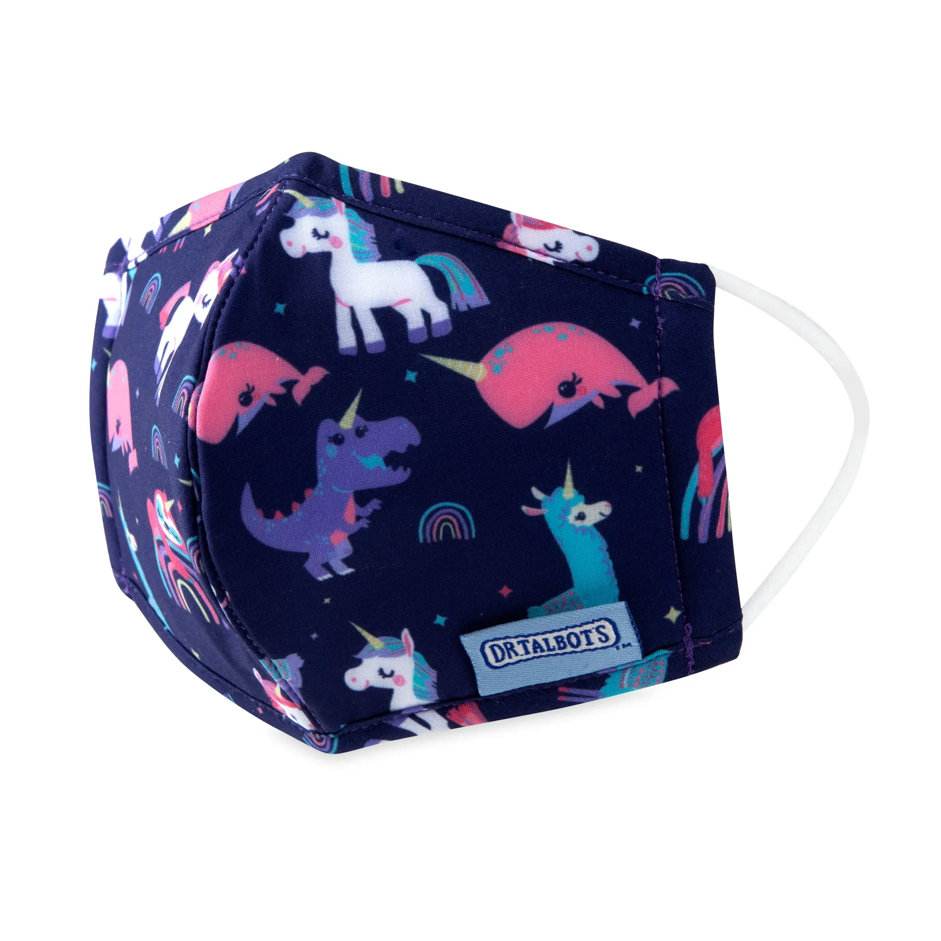 Cloth Face Mask - Ages 2-5 - 1 pack - Unicorns
