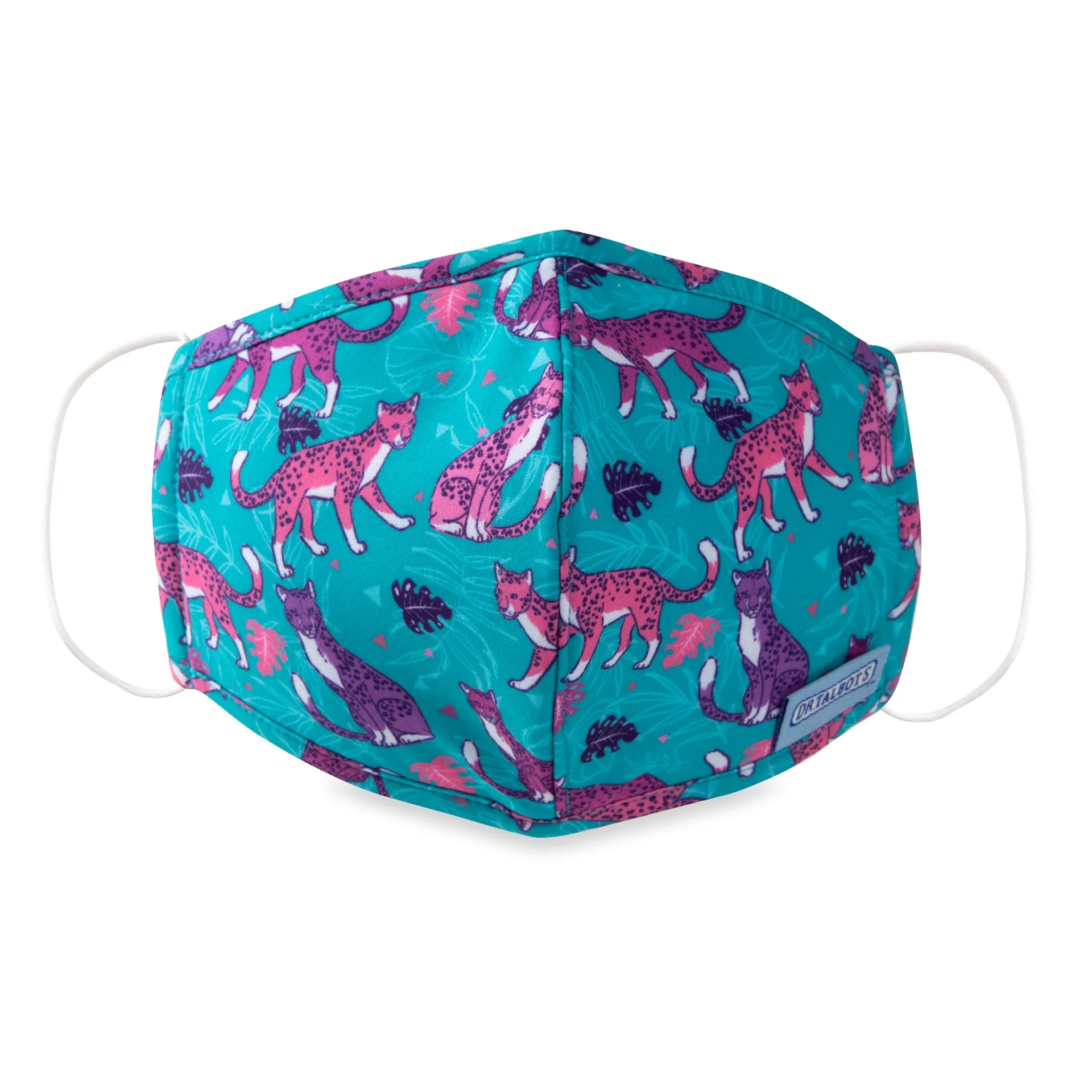 Cloth Face Mask - Ages 6-12 - 1 pack - Leopards