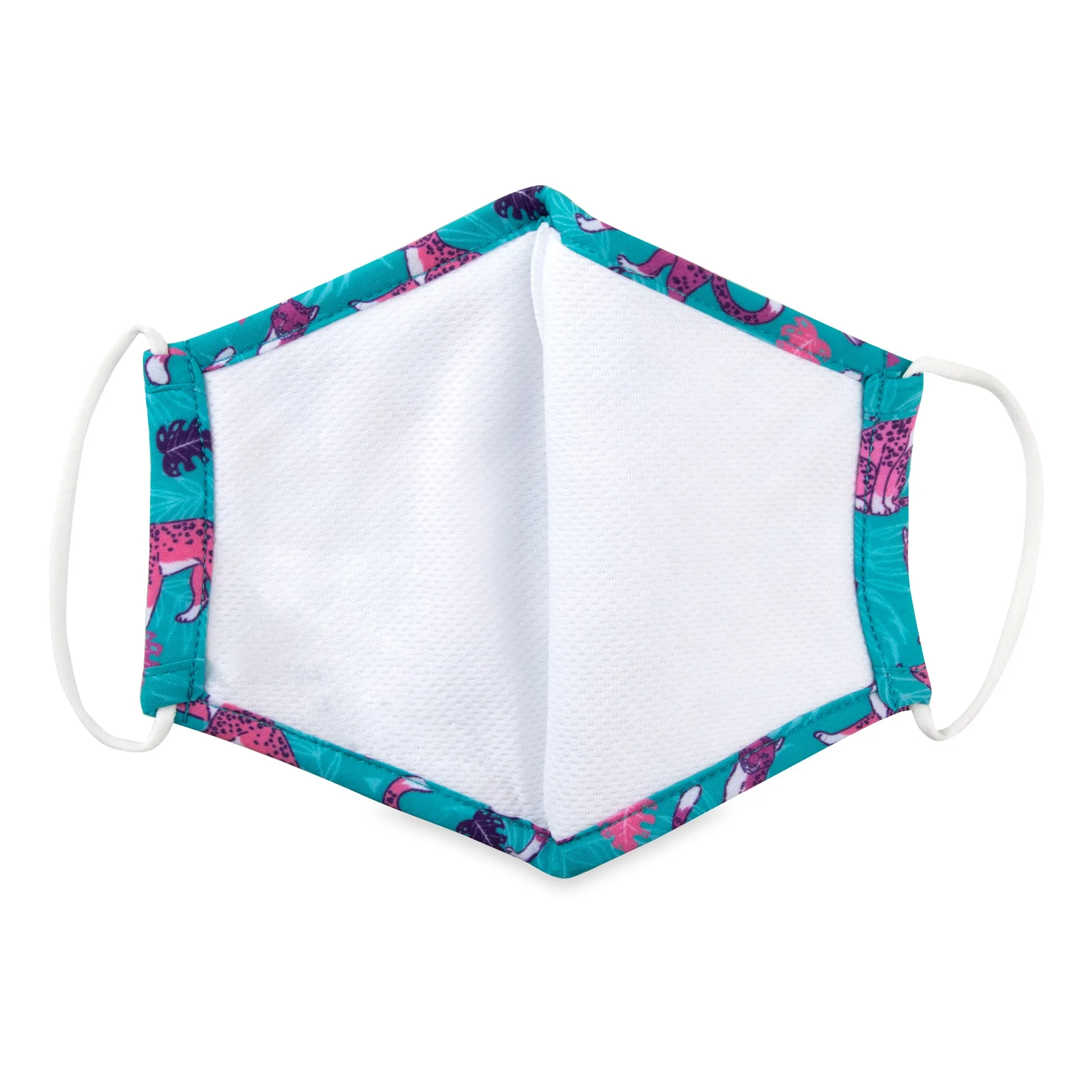 Cloth Face Mask - Ages 6-12 - 1 pack - Leopards