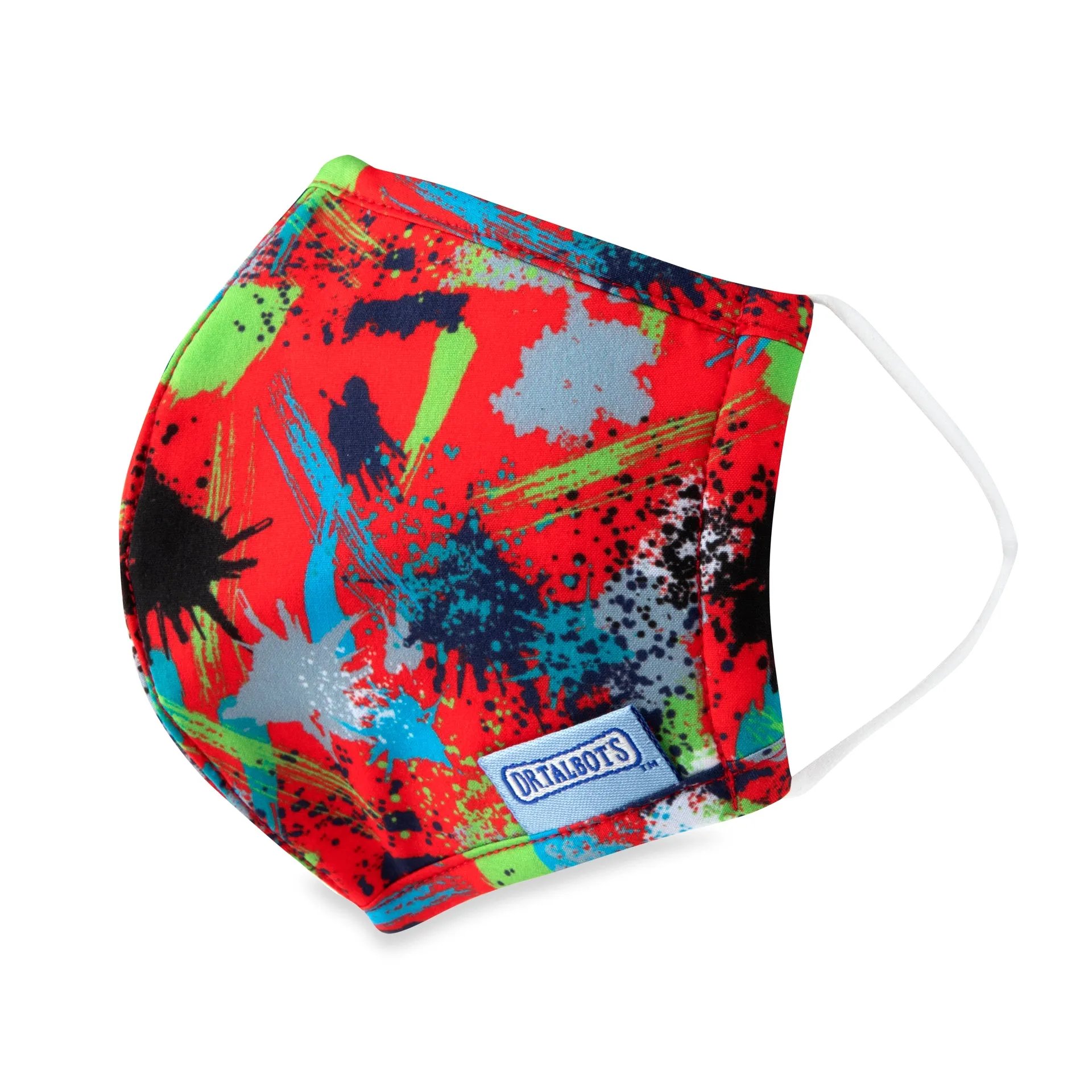 Cloth Face Mask - Ages 6-12 - 1 pack - Paint Splatter