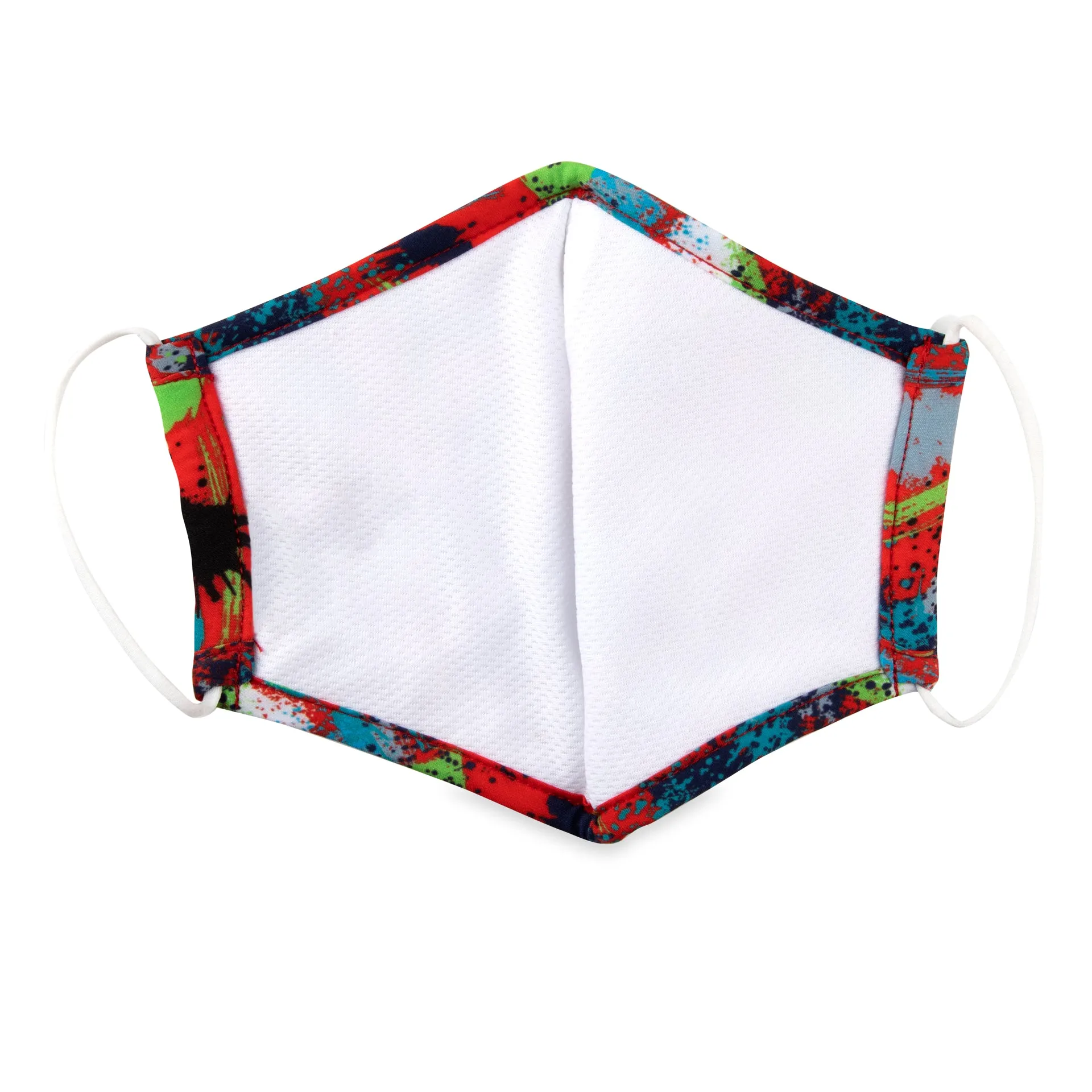 Cloth Face Mask - Ages 6-12 - 1 pack - Paint Splatter
