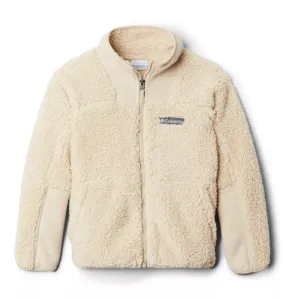 Columbia Sportswear Kids Winter Pass Sherpa Full Zip in Ancient Fossil: Sizes: 4 to 18