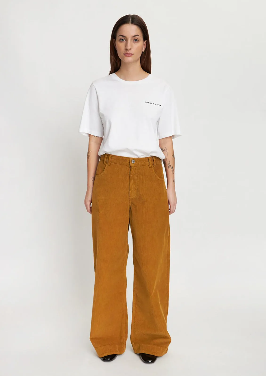 Corduroy Wide Leg Pant