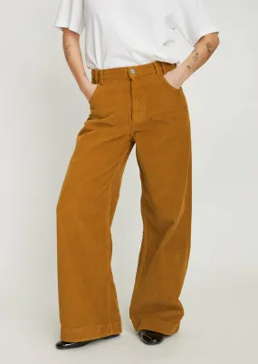 Corduroy Wide Leg Pant