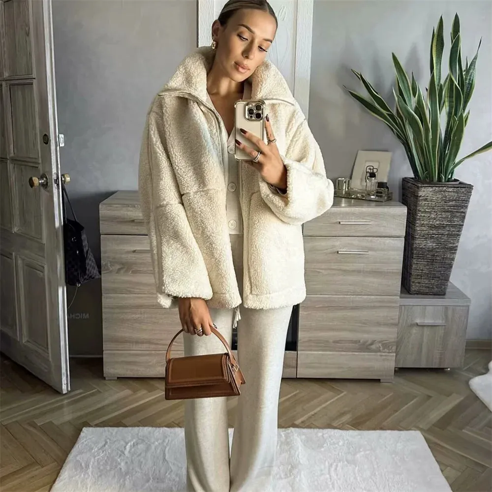 Cozy Teddy Fleece Jacket