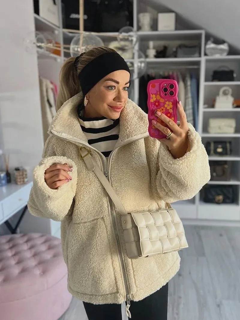 Cozy Teddy Fleece Jacket