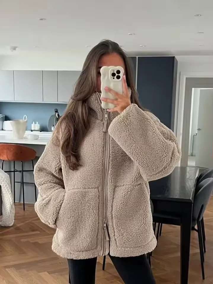 Cozy Teddy Fleece Jacket