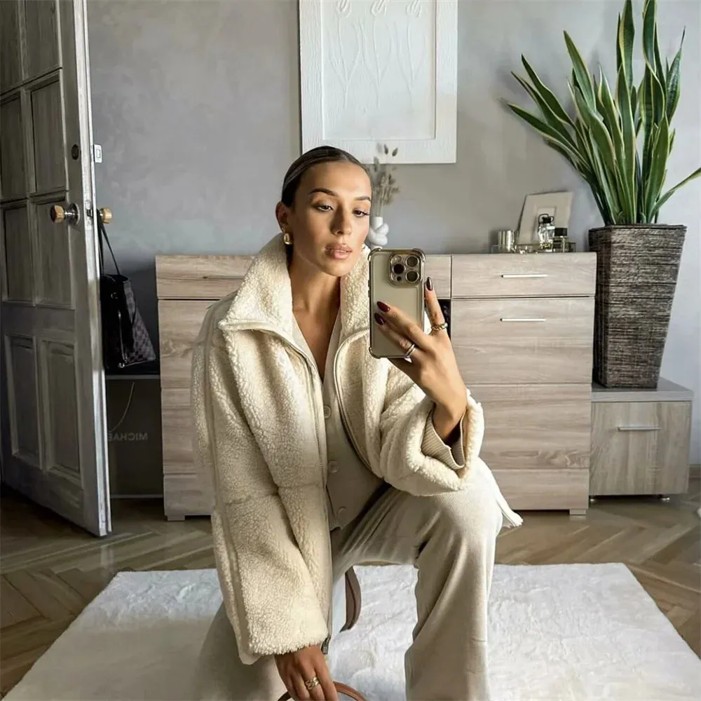 Cozy Teddy Fleece Jacket