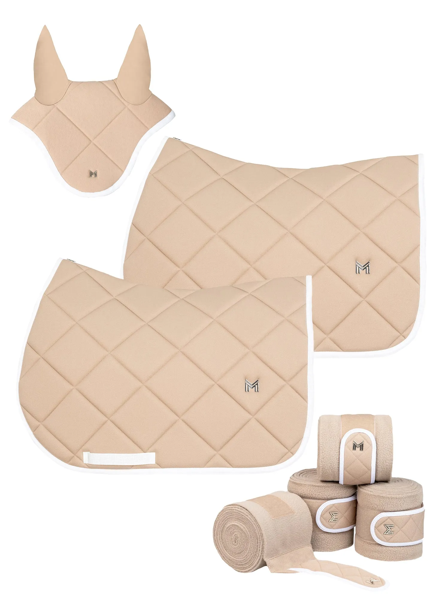 Crew Jumping Saddle Pad (Beige)