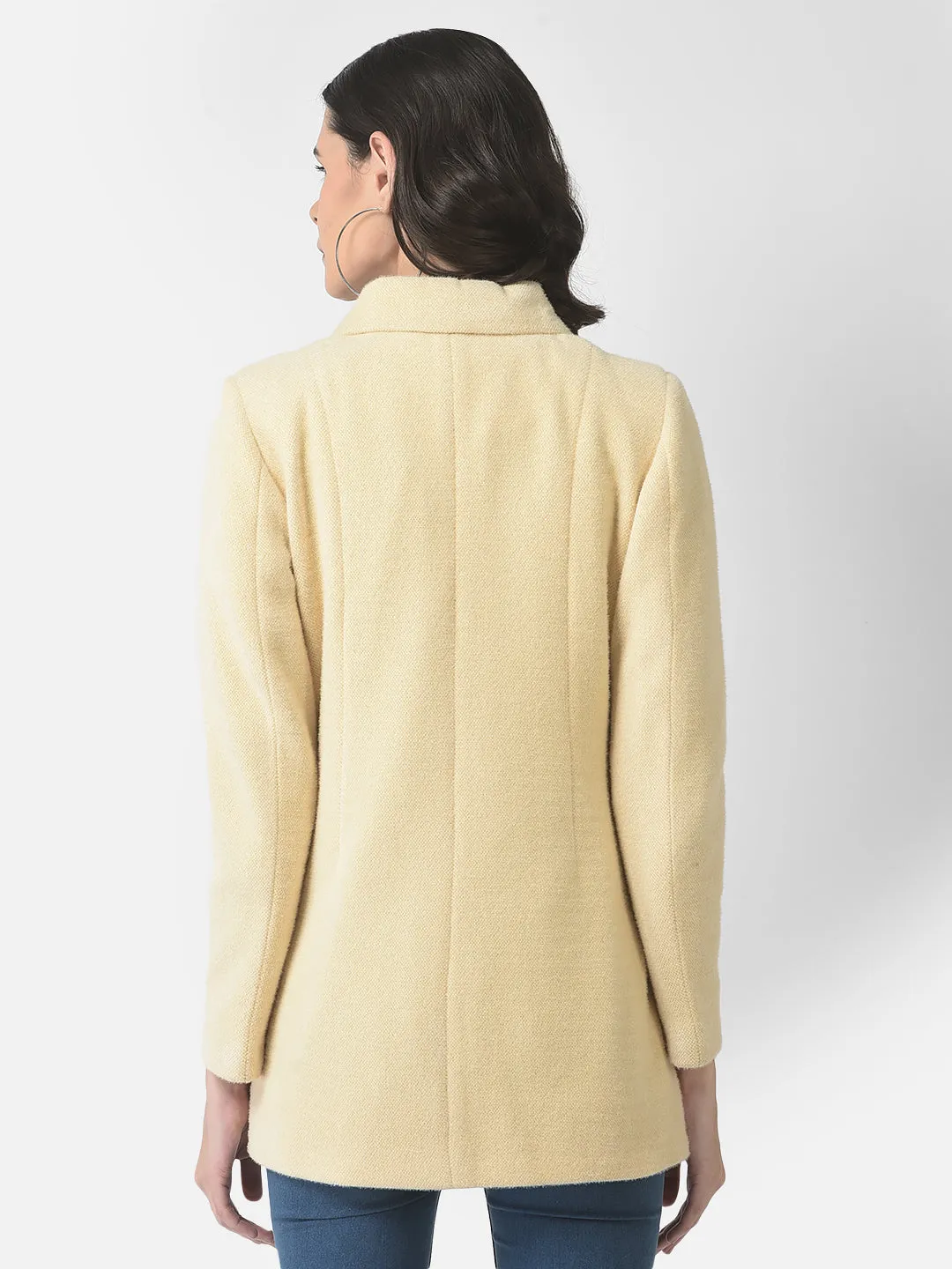 Custard Yellow Overcoat