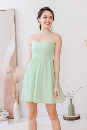Della Babydoll Dress Romper - Mint [XS/S/M/L/XL]