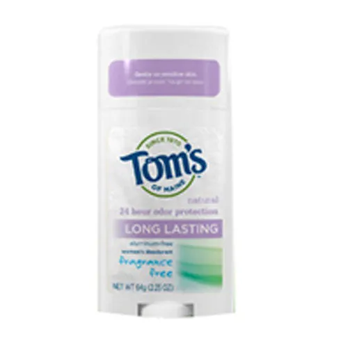 Deodorant Stick Long Lasting Unscented 2.25 oz By Tom's Of Maine