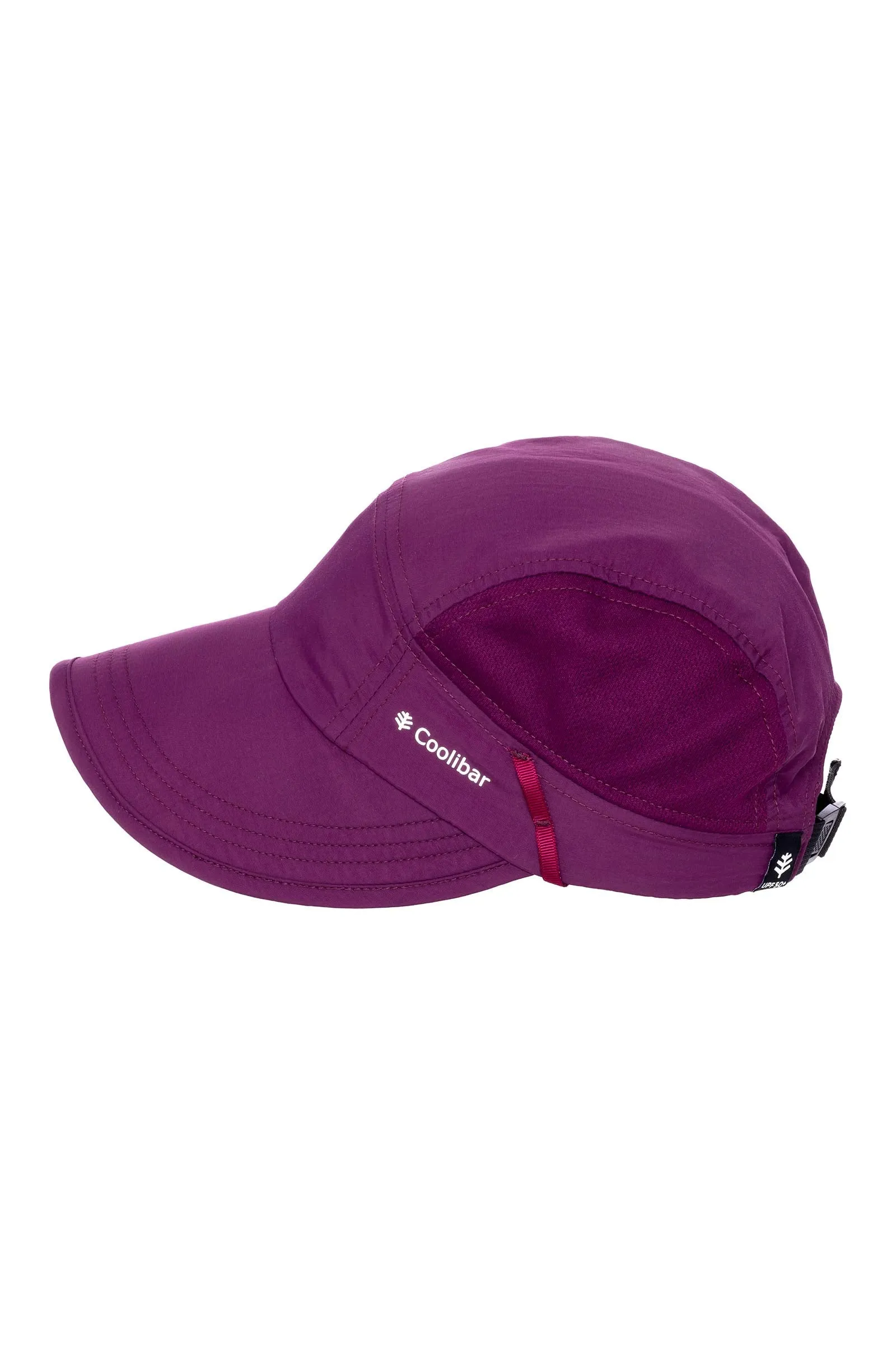 Destin Packable Hat  |  Rich Plum
