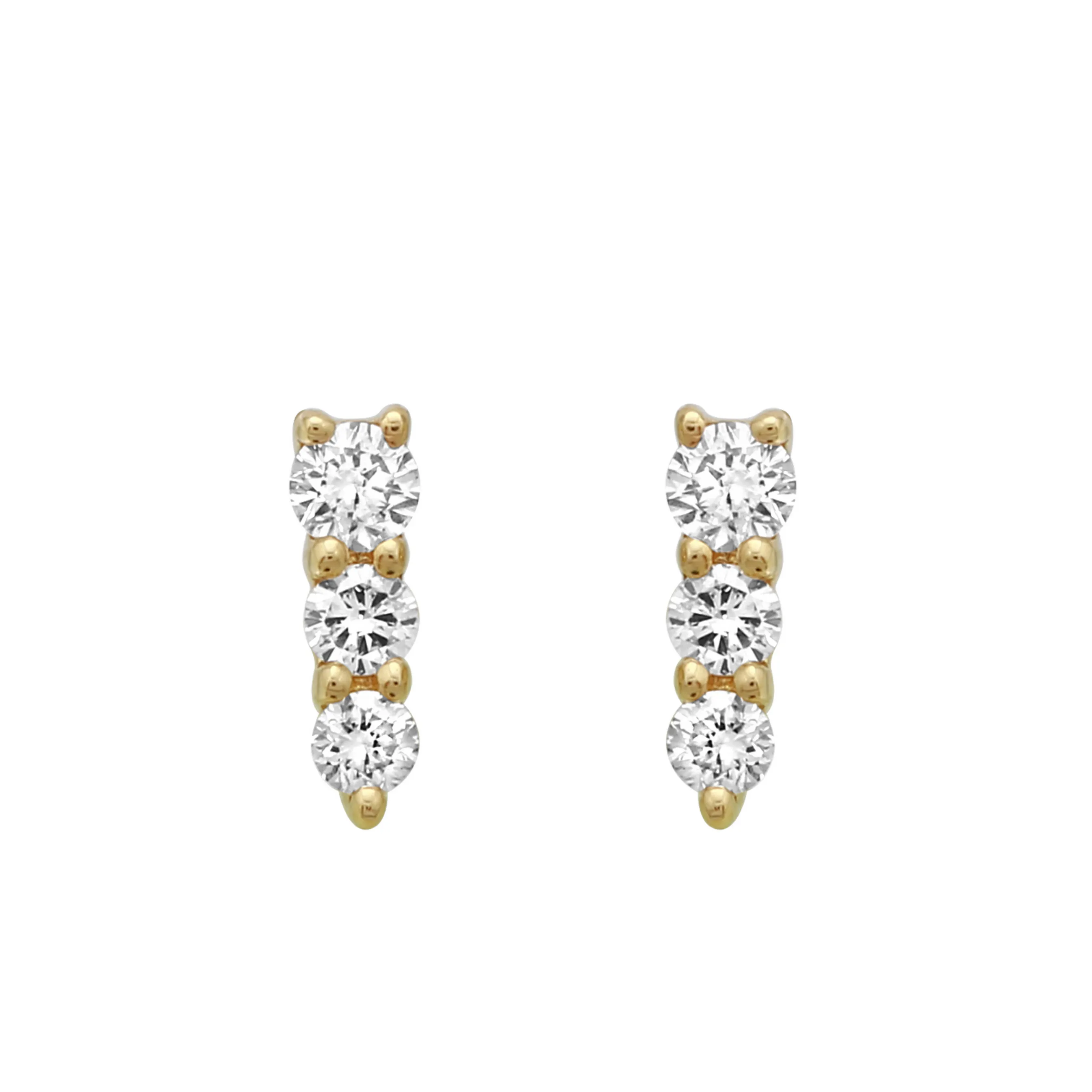 Diamond Trio Pins
