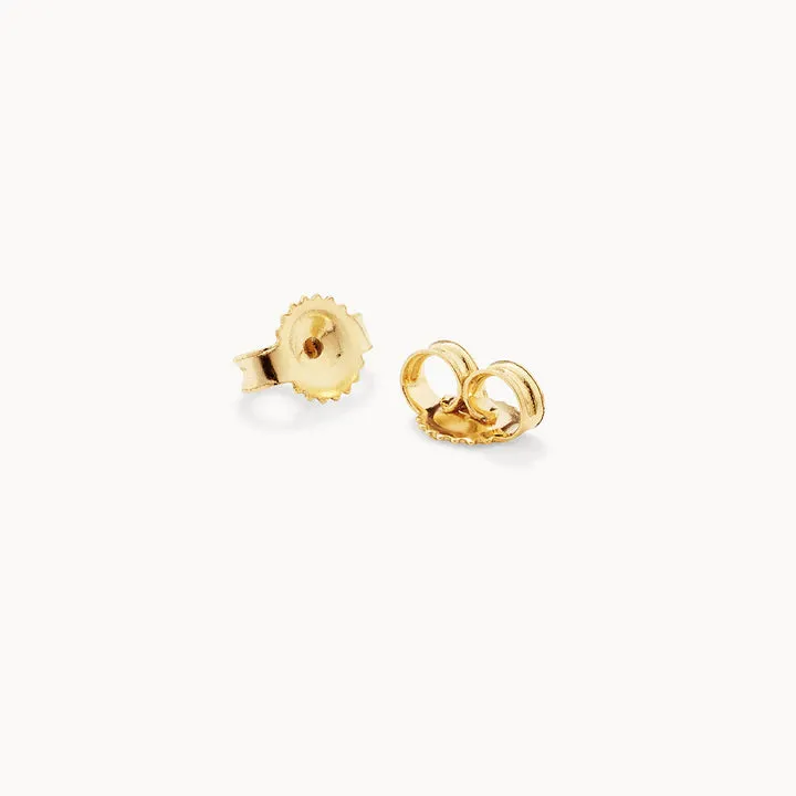 Diamond Trio Stud Earrings in 10k Gold