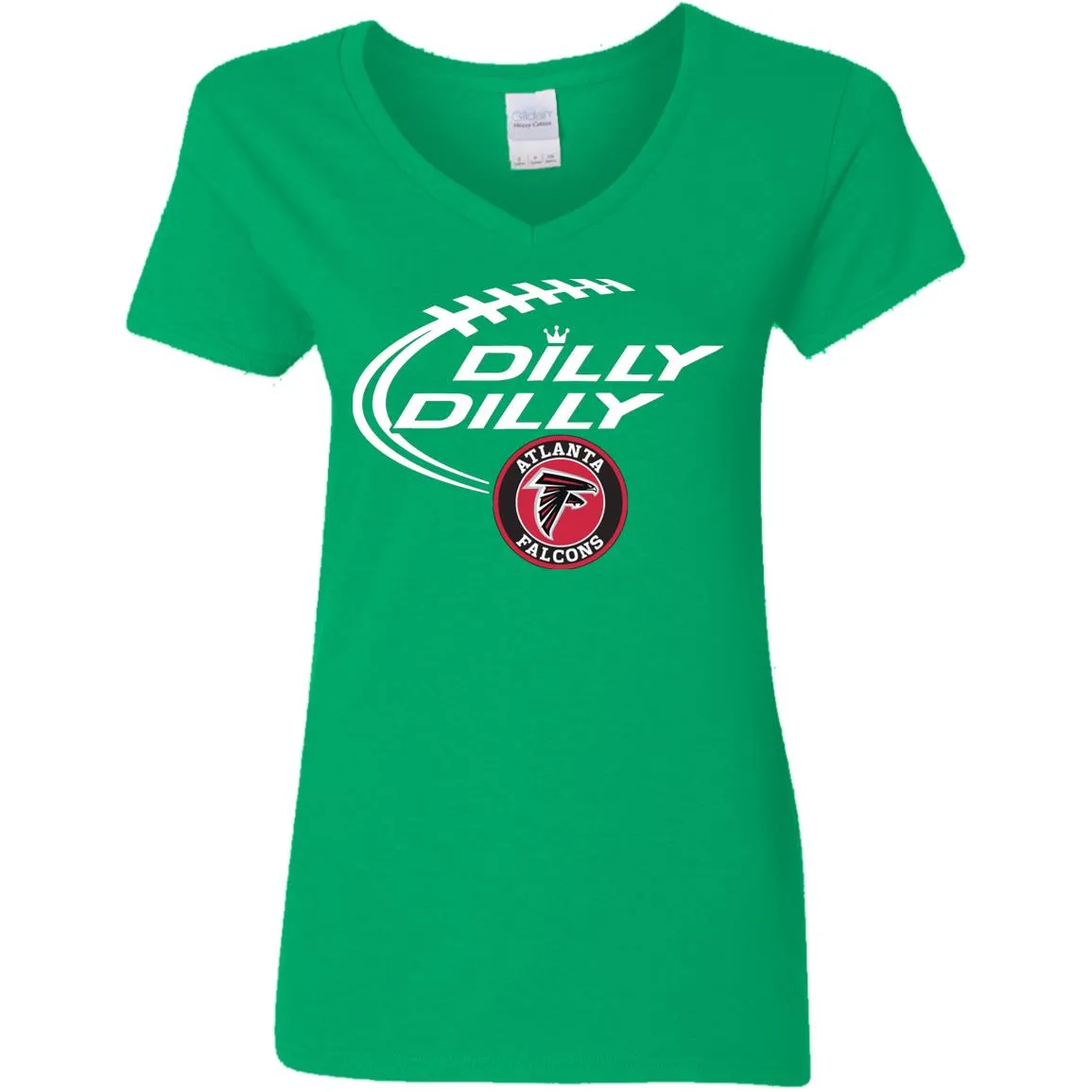 Dilly Dilly Atlanta Falcons Nfl Football Women V-Neck T-Shirt