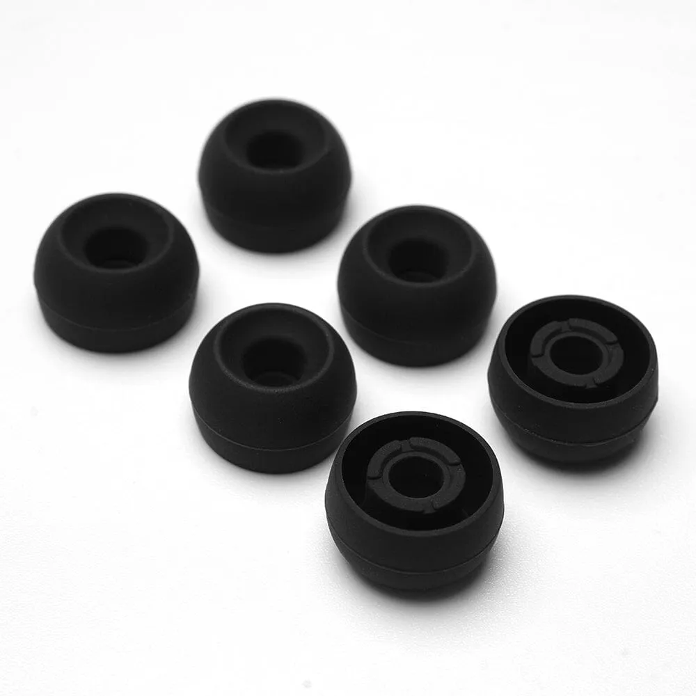 DIVINUS Velvet Wide Bore Silicone Eartips For 4-6mm Nozzle