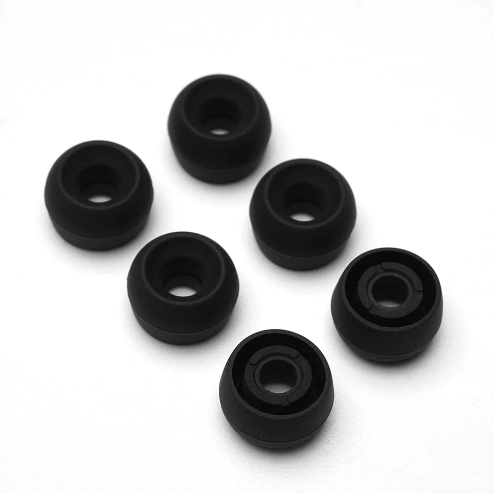 DIVINUS Velvet Wide Bore Silicone Eartips For 4-6mm Nozzle