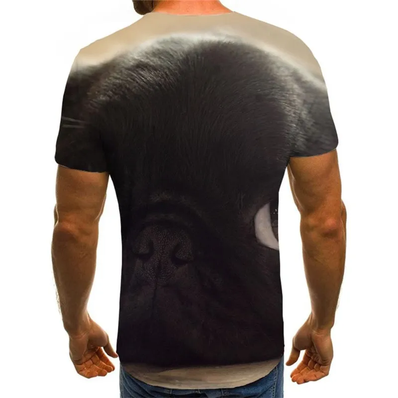 dog shirt Cool Puppy Cute animal big Smart dogs Cool art costume men's