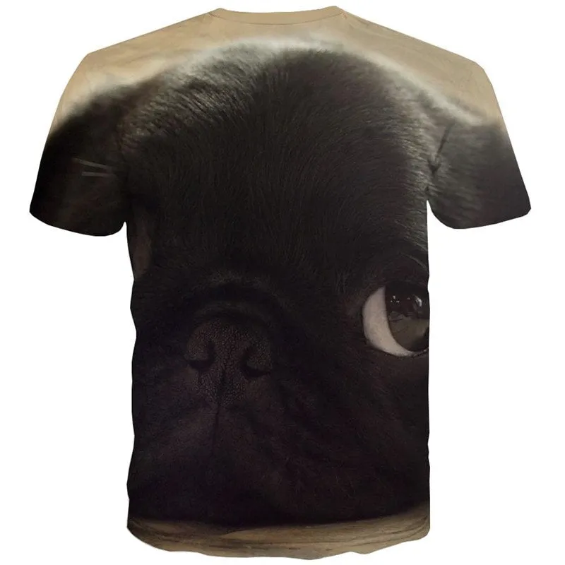 dog shirt Cool Puppy Cute animal big Smart dogs Cool art costume men's