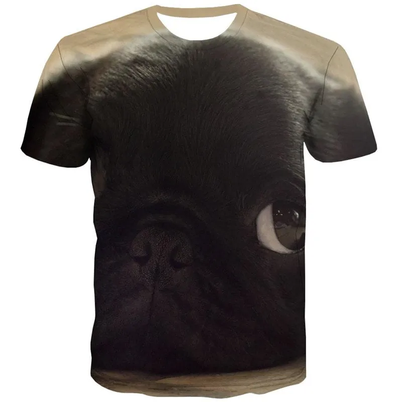 dog shirt Cool Puppy Cute animal big Smart dogs Cool art costume men's