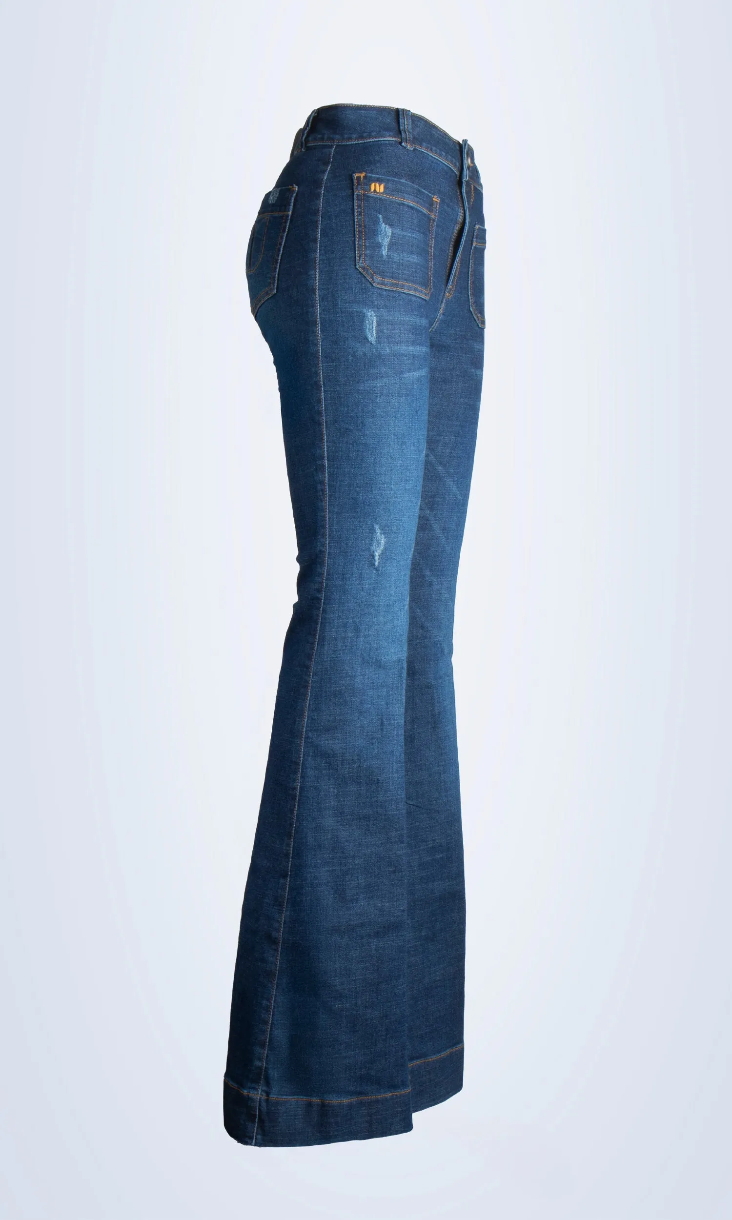 DOYENNE JEAN DISTRESSED WASH