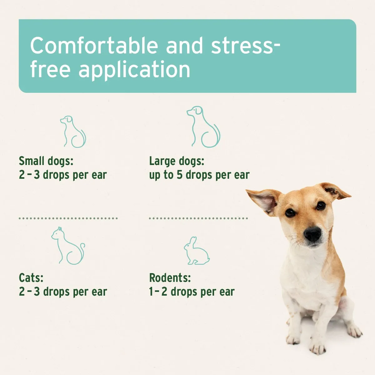 Ear Mite Treatment Oil Drops - available in two sizes