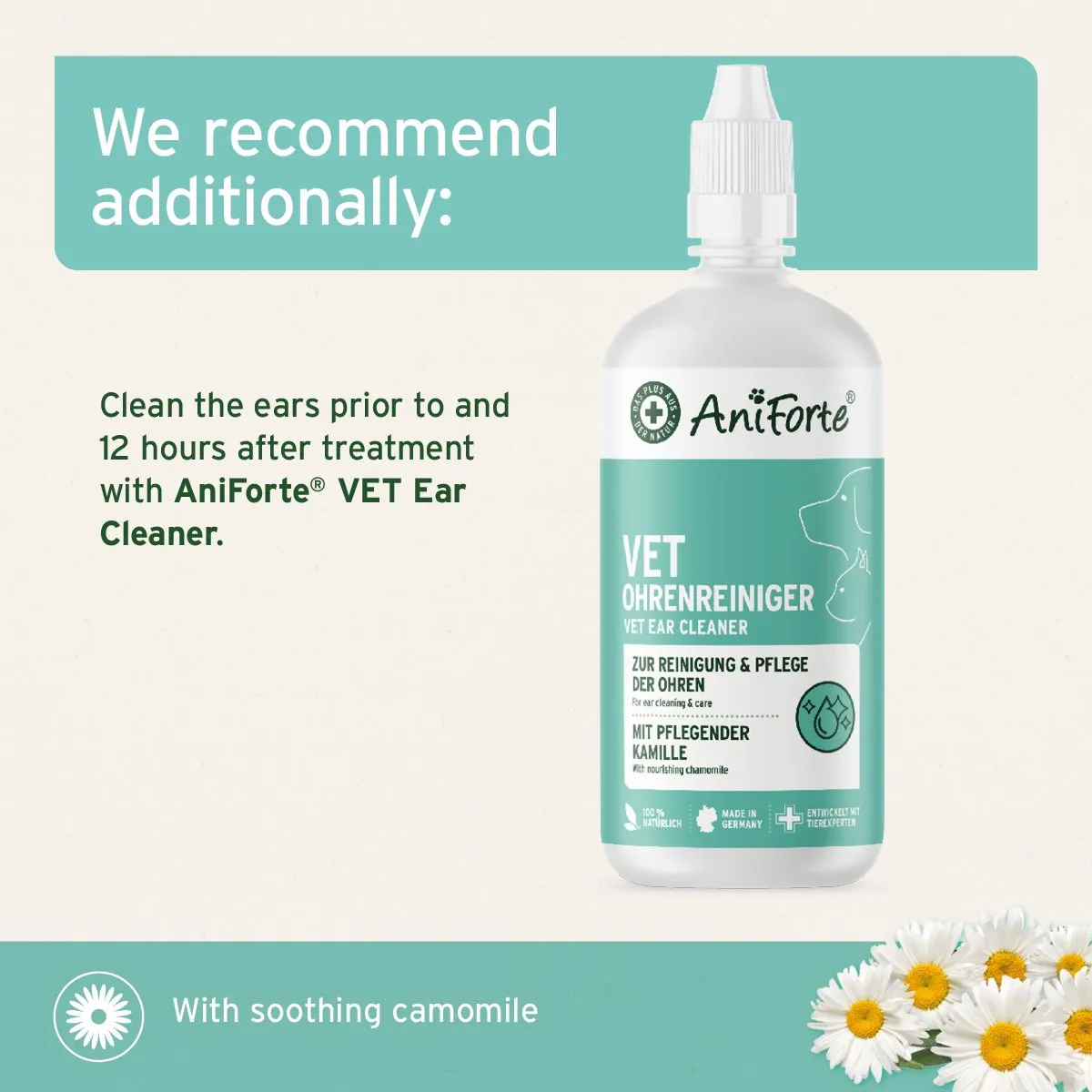 Ear Mite Treatment Oil Drops - available in two sizes