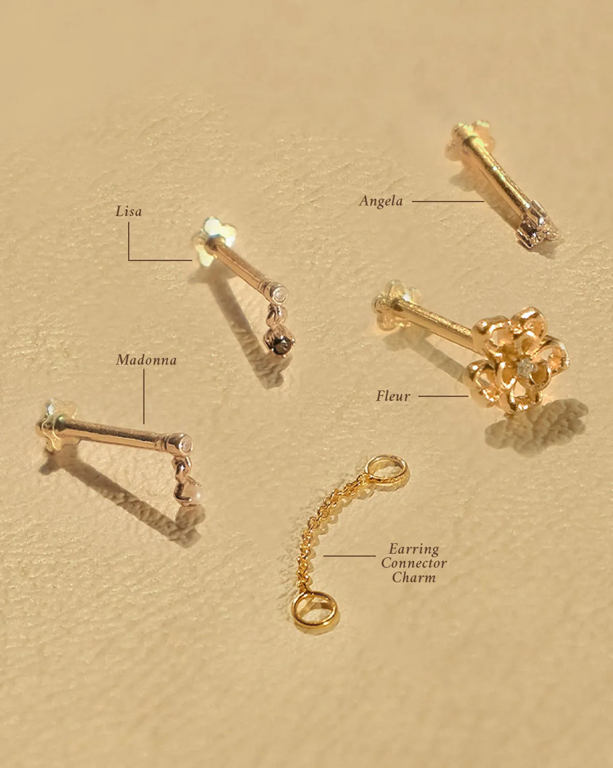 Earring Connector Charm