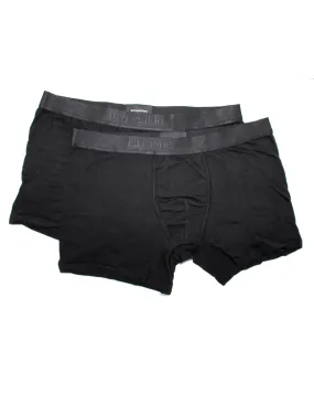Ermenegildo Zegna Boxer Briefs Black - Men Underwear 2 Pack Stretch Cotton XXL SALE