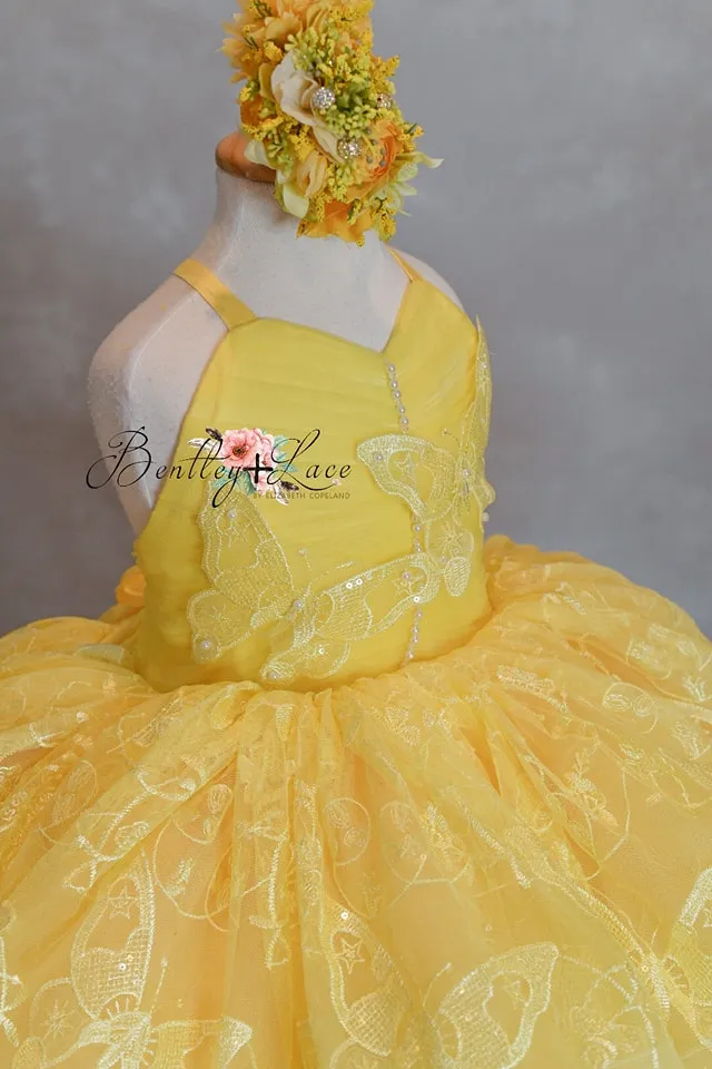 EUC"Wendy" - High Low Length Dress ( 3 Year - Petite 4 Year)